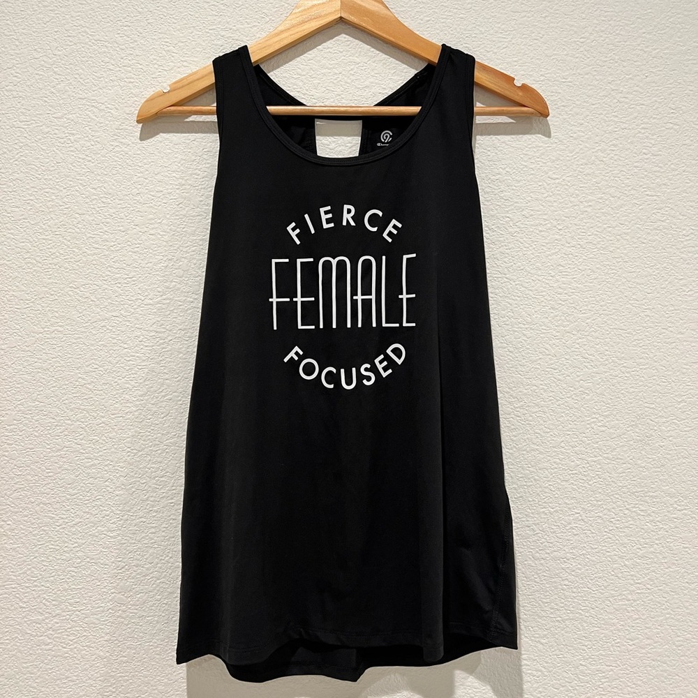Champion Black Workout Tank Top - M